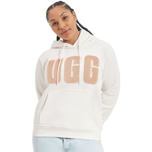 Ugg Rey Uggfluff Logo Hoodie Nimbus Sand