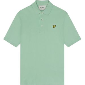 Lyle And Scott Plain Polo Shirt Turquoise Shadow
