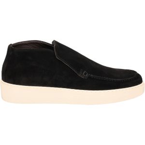 Giorgio 1958 Suede High Loafers 13775 Black