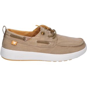 Maui H-Grip Boat Shoes Beige