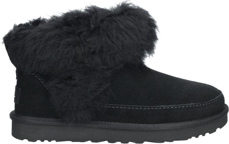 UGG - Classic Ultra Mini Chalet Boot - Zwart - Enkellaarsjes
