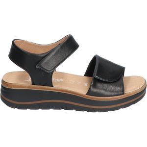 Hartjes - Woogie - Sandalen - Zwart - Leer - H-Wijdte