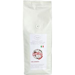 Bravi Caffè 100% Arabica 250g koffiebonen