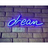 Retro Neon Verlichting – Dream – Blauw