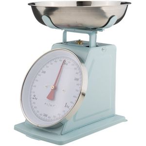 Plint Retro Keukenweegschaal – Weegt tot Max. 3kg – Analoog – Ice