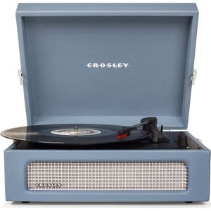 Crosley Voyager Retro Platenspeler - Inclusief Bluetooth - Washed Blue