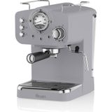 Swan Espressomachine Retro Grijs - Stoompijpje