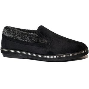 Import Relax Pantoffel met bontkraag W23-05-1