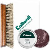 Collonil | Schoenpoets set 3-delig | Shoe cream | Poetsdoek | Borstel | Mahoni