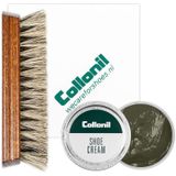 Collonil | Schoenpoets set 3-delig | Shoe cream | Poetsdoek | Borstel | Forest