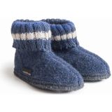 Haflinger pantoffels Paul | blauw | antislip | maat 40