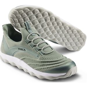 Sneakers | dames | heren | merk Sika | model Leap Bubble | kleur Lichtgroen | maten 35-48