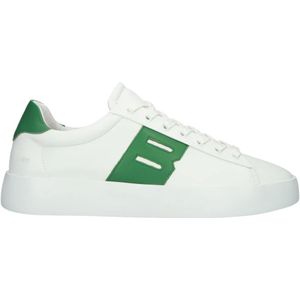 Blackstone, Schoenen, Heren, Wit, 43 EU, Skarn RAY - White Green - Sneaker (low)