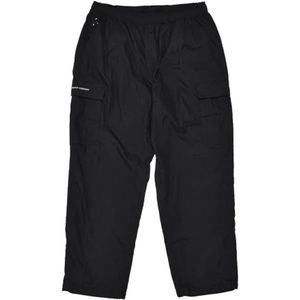 Pop Trading Company, Broeken, Heren, Zwart, M, Cargo Track Pant