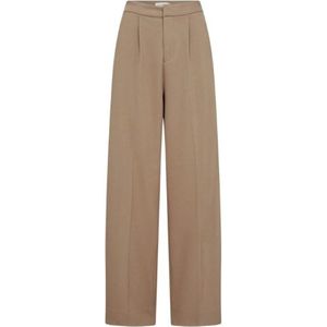 Copenhagen Muse, Jeans, Dames, Bruin, XS, Polyester, Regular Fit Straight Jeans