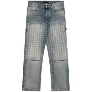 Amiri, Jeans, Heren, Blauw, W32 L32, Denim, Regular Fit Denim Jeans