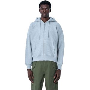 Stüssy, Sweatshirts & Hoodies, Heren, Grijs, 2Xl, Katoen, Ritssluiting Hoodie Sweatshirt