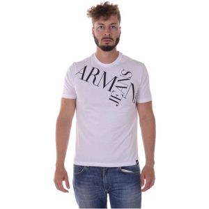 Armani Jeans, Tops, Heren, Wit, S, Katoen, Sweatshirts