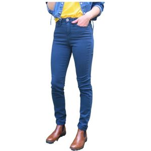 Denim Studio, Jeans, Dames, Blauw, W32, Katoen, Slim Fit Claire Broek