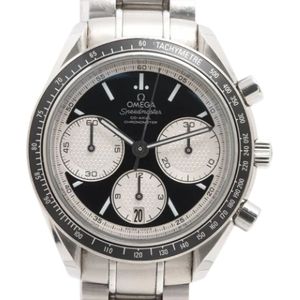 Omega Vintage, Pre-owned, Heren, Zwart, ONE Size, Pre-owned Stainless Steel watches