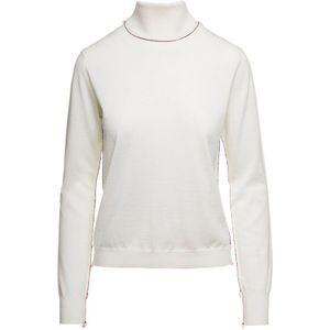 Maison Margiela, Truien, Dames, Wit, L, Witte Truien voor Vrouwen