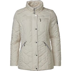 Danwear, Jassen, Dames, Beige, L, Gewatteerde Overgangsjas Zand Model