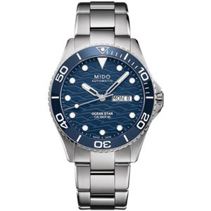 Mido, Accessoires, Dames, Blauw, ONE Size, Horloge voor mannen