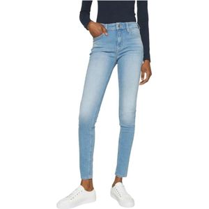 Tommy Hilfiger, Jeans, Dames, Blauw, W26 L30, Katoen, Nora Jeans - Klassiek en Comfortabel