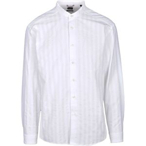 Hugo Boss, Overhemden, Heren, Wit, XL, Katoen, Overhemd