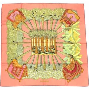 Hermès Vintage, Pre-owned, Dames, Veelkleurig, ONE Size, Pre-owned Silk scarves