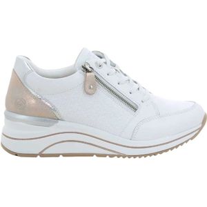 Remonte, Schoenen, Dames, Wit, 38 EU, Roze Damesschoenen