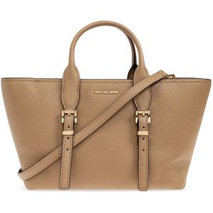 Michael Kors, Tassen, Dames, Bruin, ONE Size, Handtas Moore