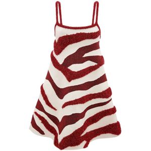 JW Anderson, Kleedjes, Dames, Veelkleurig, XS, Geborduurde Camisole Mini Jurk