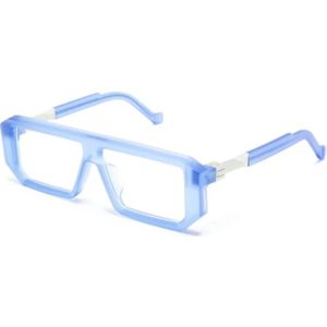 Vava Eyewear, Accessoires, unisex, Blauw, 57 MM, Bl 0030 Crystal Blue Optical Frame