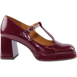 Chie Mihara, Schoenen, Dames, Rood, 37 EU, Suède, Granate Rode Suède Hakken