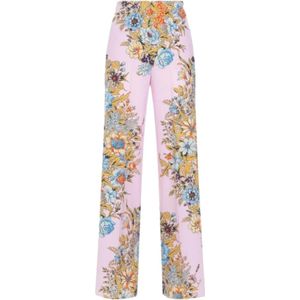 Etro, Broeken, Dames, Veelkleurig, S, Rechte Broek
