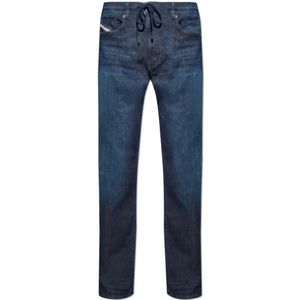 Diesel, Jeans, Heren, Blauw, W36, Katoen, Jeans 2080 D-Reel Jogg