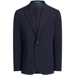Polo Ralph Lauren, Jassen, Heren, Blauw, XL, Stijlvolle Jas voor Mannen