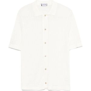 Tagliatore, Overhemden, Heren, Wit, M, Katoen, T-shirts en Polos Wit