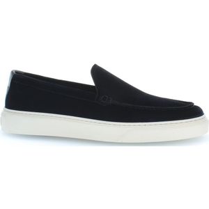 Woolrich, Schoenen, Heren, Blauw, 40 EU, Leer, Sneakers Slip-On Loafers