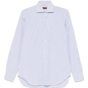 Barba, Overhemden, Heren, Wit, 4Xl, Wit Overhemd voor Mannen