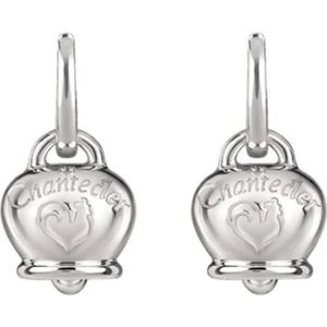 Chantecler, Accessoires, Dames, Grijs, ONE Size, Zilveren oorbellen voor vrouwen