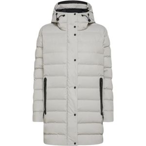 Rrd, Jassen, Dames, Wit, L, Tubular Down Jacket met Rits