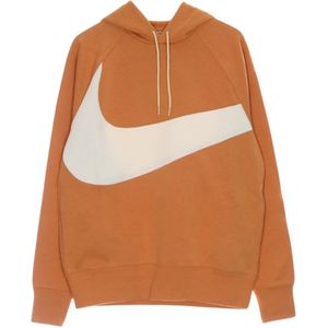 Nike, Sweatshirts & Hoodies, Heren, Beige, S, Katoen, Lichtgewicht Tech Fleece Hoodie