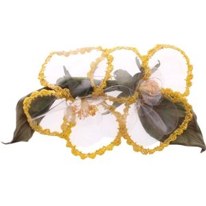 Dolce & Gabbana, Accessoires, Dames, Veelkleurig, ONE Size, Prachtige Bloemen Zijden Broche