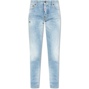 Dsquared2, Jeans, Heren, Blauw, S, Katoen, Cool Guy Jeans