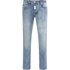 Philipp Plein, Jeans, Heren, Blauw, W30, Katoen, Moderne Straight Katoenen Jeans
