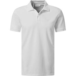 Baldessarini, Tops, Heren, Wit, M, Katoen, Heren Slim Fit Polo Shirt