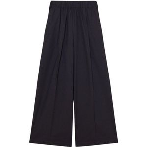 Patrizia Pepe, Broeken, Dames, Zwart, 2Xs, Palazzo Wijde Pijp Broek