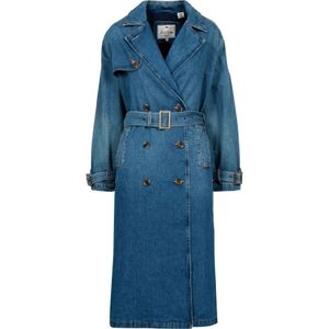 Levi's, Mantels, Dames, Blauw, L, Denim, Denim jassen